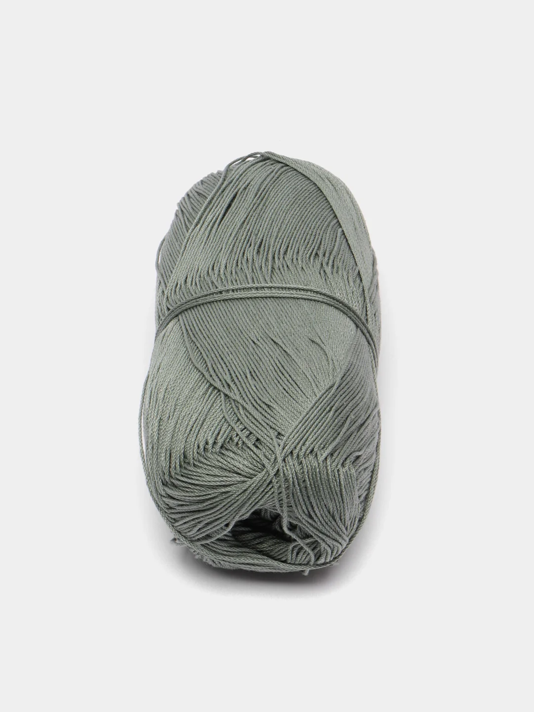 Зелёный хаки пряжа Vita Pelican, мерсеризованный хлопок, 50 г 330 м