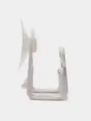 Белый держатель кухонный для губки, пластик