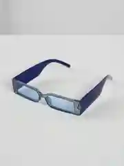 Синий очки солнцезащитные прямоугольные