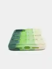 Зеленый силиконовый чехол iPhone 11, Поп Ит