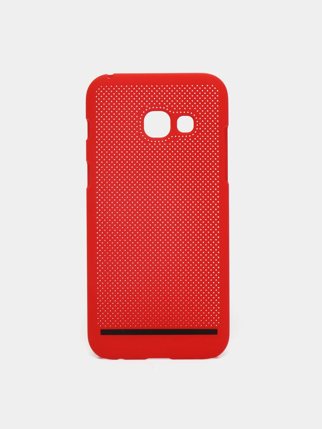 Красный чехол пластиковый с перфорацией для Samsung Galaxy A320 / J3 2017 / J530 / J5 Prime