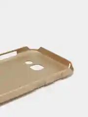 Золотой чехол пластиковый с перфорацией для Samsung Galaxy A320 / J3 2017 / J530 / J5 Prime