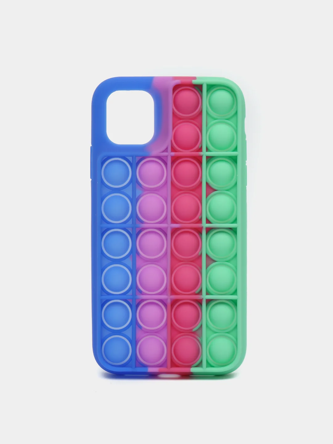 Темно-синий силиконовый чехол iPhone 11, Поп Ит