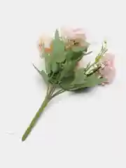 Розовый искусственные цветы, цветочная композиция, растения, пион, роза, гортензия, букет, зелень