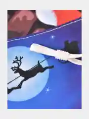 Маска новогодняя многоразовая