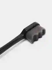 Угольный зубная щетка мягкая, с ультратонкой щетиной, в футляре