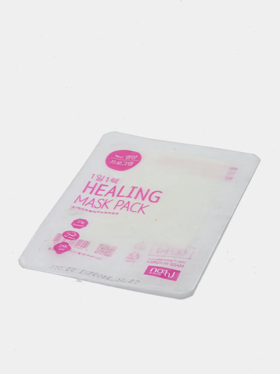 Тканевая корейская маска с экстрактом женьшеня NOHJ Healing Mask Pack №2