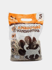 Наполнитель древесный Пижон, 5 л