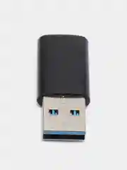 Черный адаптер переходник usb type-c USB 3.0 OTG
