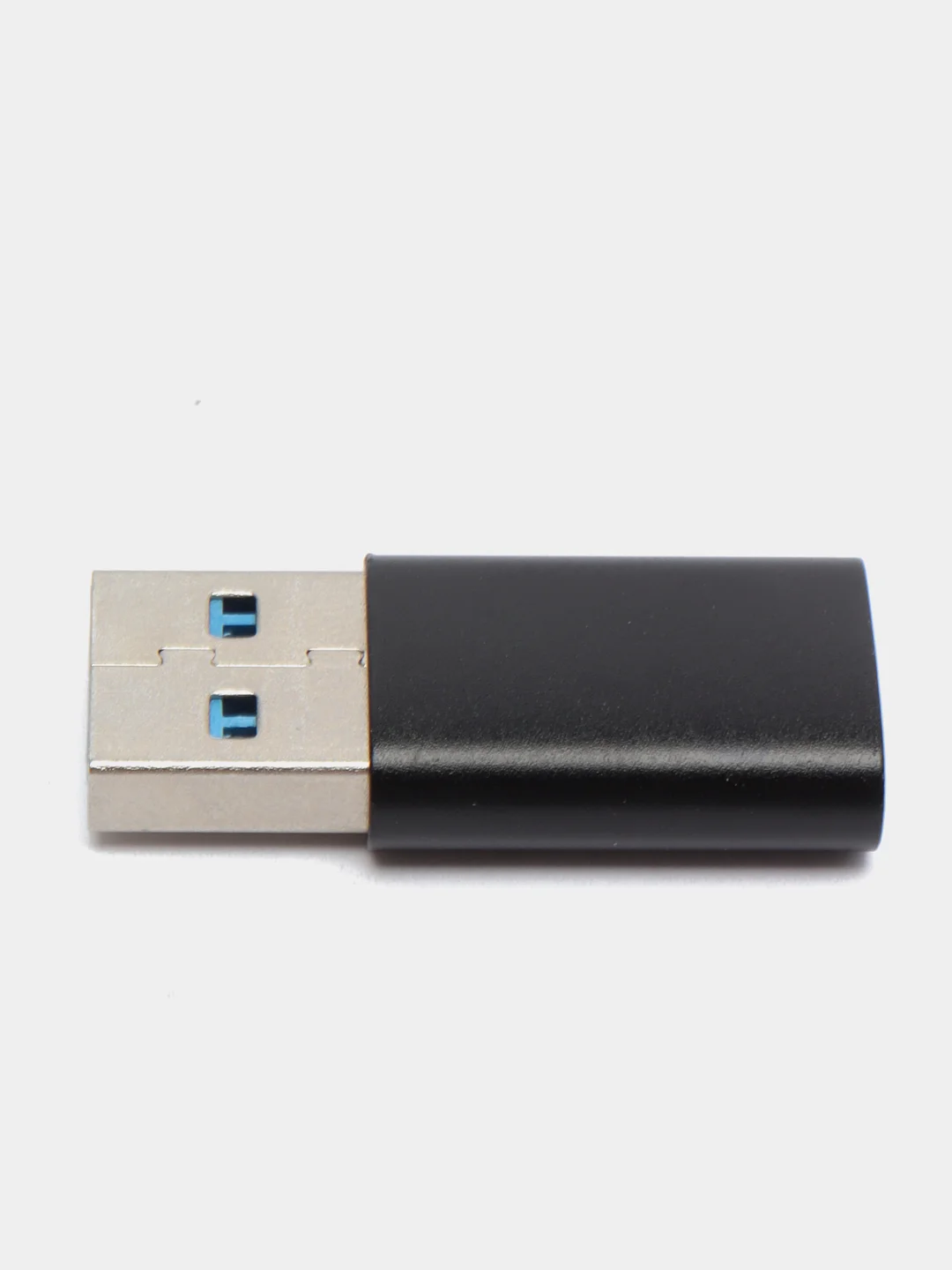 Черный адаптер переходник usb type-c USB 3.0 OTG