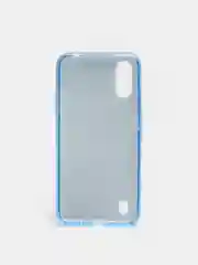 Голубой чехол Samsung Galaxy A01 / M01, Самсунг Галакси А01 / М01 блестящий сияющий