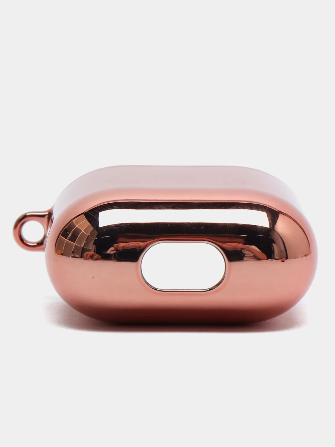 Коралловый чехол для беспроводных наушников AirPods 1, 2, 3 Pro, с карабином, глянцевый Аирподс