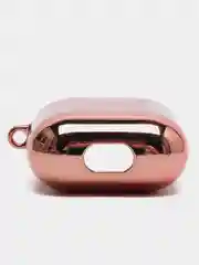 Коралловый чехол для беспроводных наушников AirPods 1, 2, 3 Pro, с карабином, глянцевый Аирподс