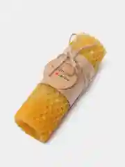 Свеча из вощины с лавандой, восковая, катаная