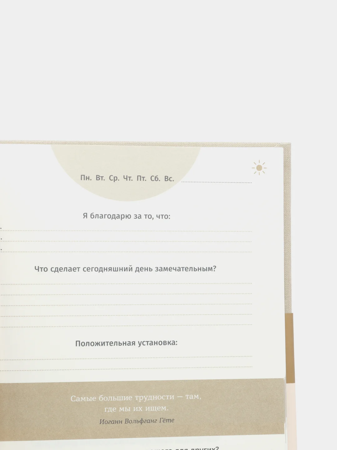 6 минут. Ежедневник, который изменит вашу жизнь (корица)
