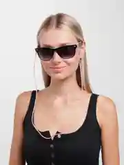 Розовый веревка для очков плетеная, кожаная