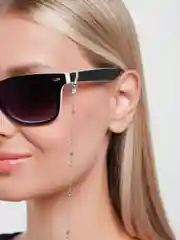Серебряный цепочка на очки, цепь, Цепочка на солнцезащитные очки