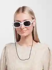 Черный шнурки для очков стрейч цветные