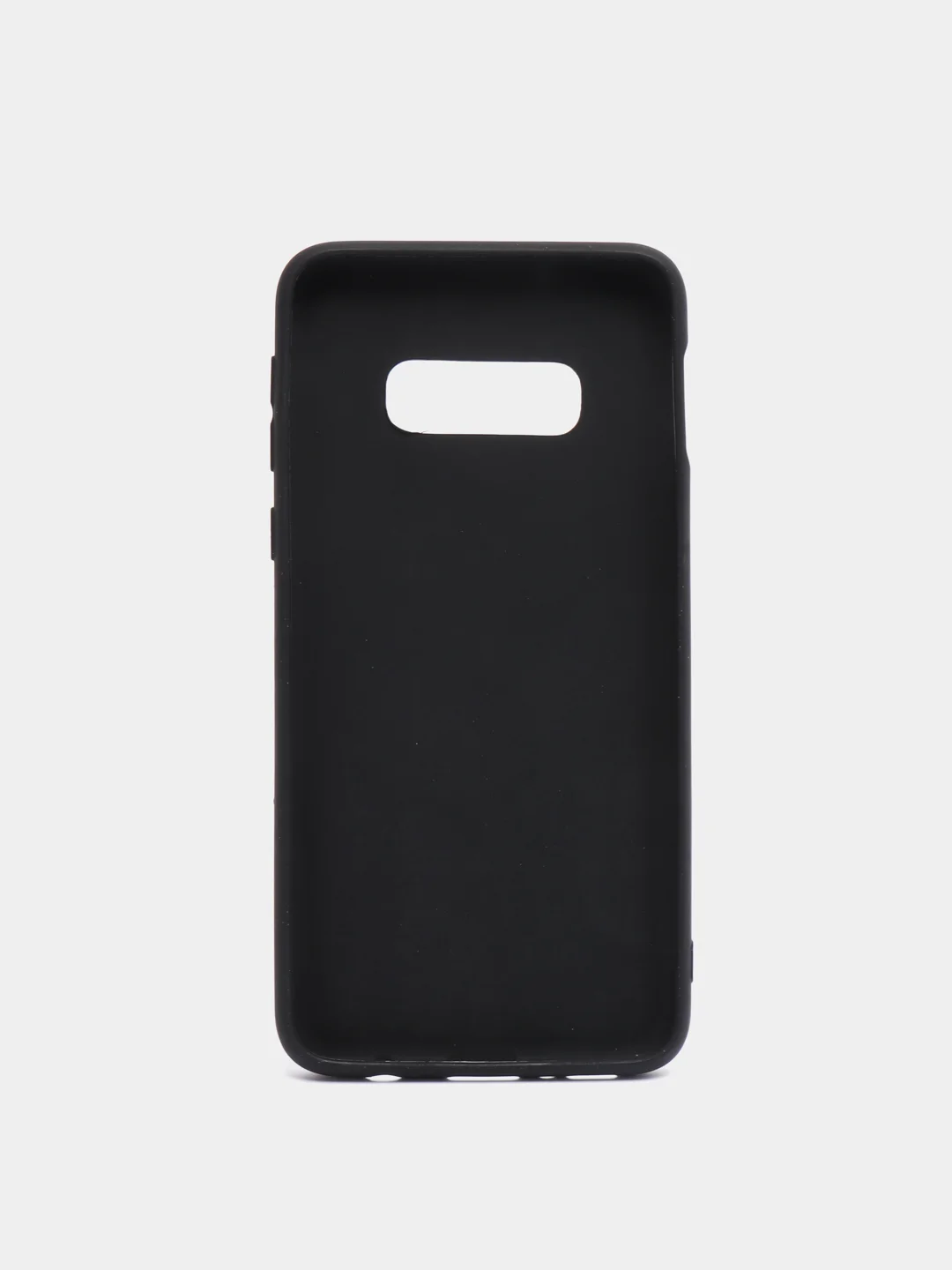 Черный чехол Samsung Galaxy S10e (Самсунг Галакси С10е), силиконовый