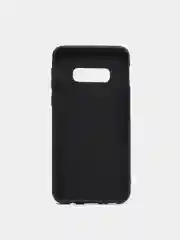 Черный чехол Samsung Galaxy S10e (Самсунг Галакси С10е), силиконовый