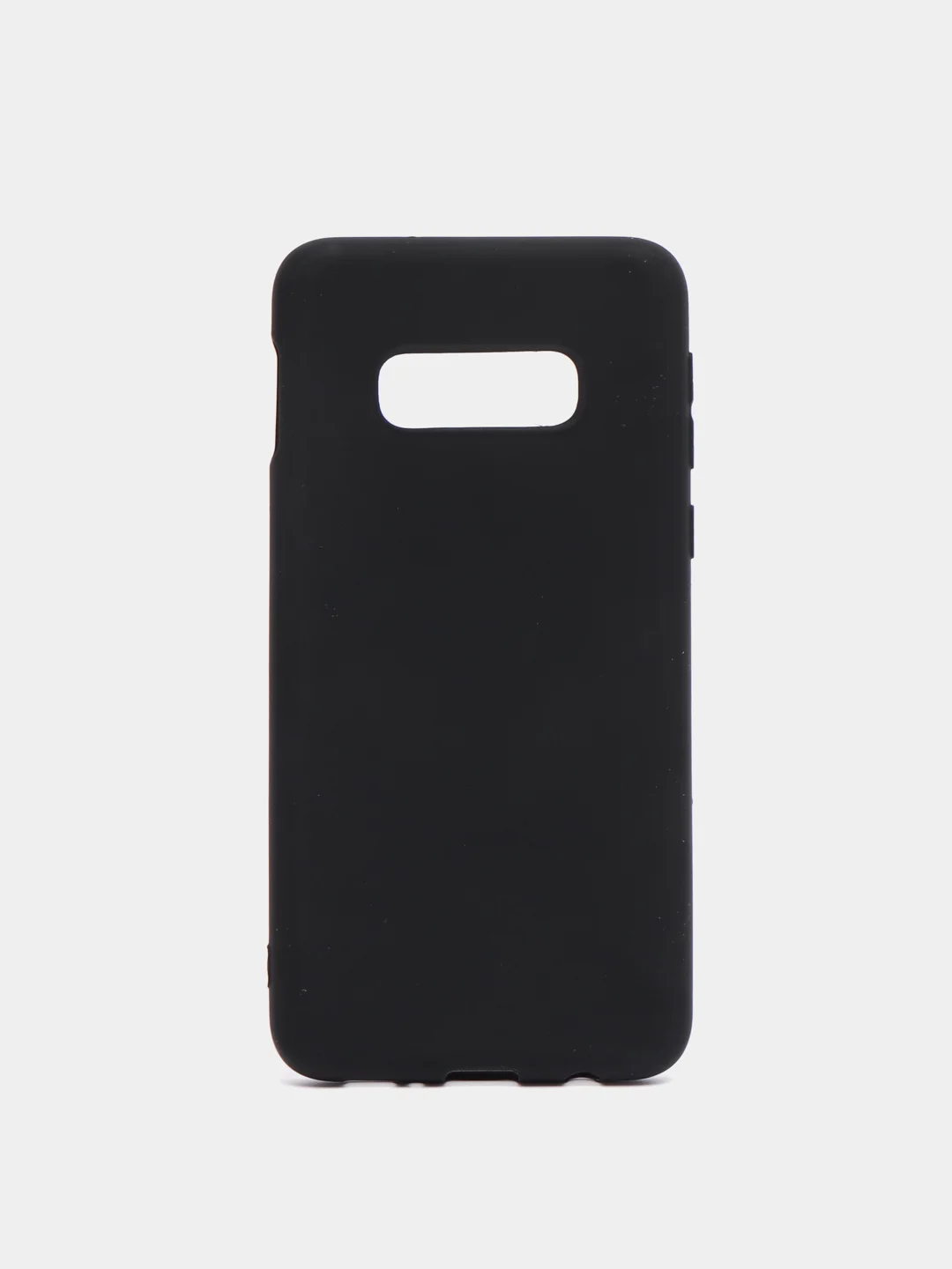 Черный чехол Samsung Galaxy S10e (Самсунг Галакси С10е), силиконовый