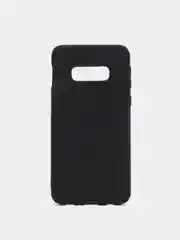Черный чехол Samsung Galaxy S10e (Самсунг Галакси С10е), силиконовый