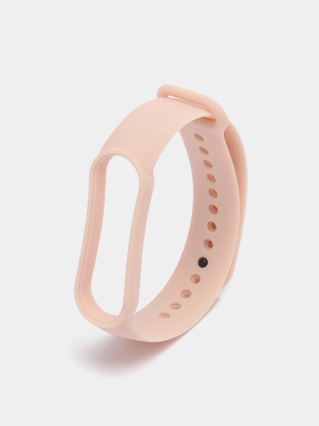 Розовый силиконовый ремешок Xiaomi Mi Band 5, 6 / Ремешок для фитнес браслета Xiaomi Mi Band 5,6