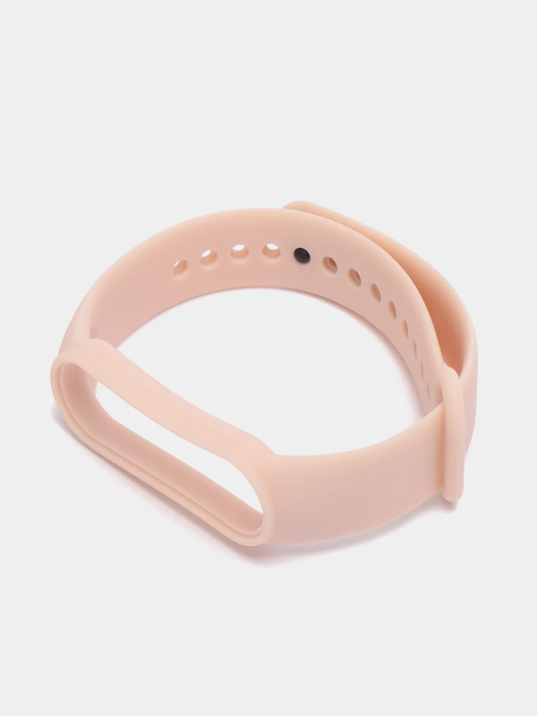 Розовый силиконовый ремешок Xiaomi Mi Band 5, 6 / Ремешок для фитнес браслета Xiaomi Mi Band 5,6