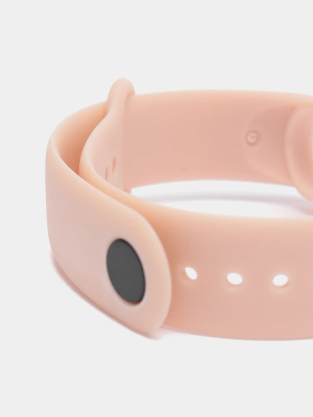 Розовый силиконовый ремешок Xiaomi Mi Band 5, 6 / Ремешок для фитнес браслета Xiaomi Mi Band 5,6