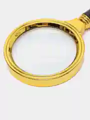 Черный лупа классическая с ручкой 60мм, 70мм, 80мм, 90мм