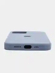 Светло-синий чехол на айфон iPhone 11 pro / 11 pro max  / 12 pro   / 13 pro ma 14 pro max силиконовый