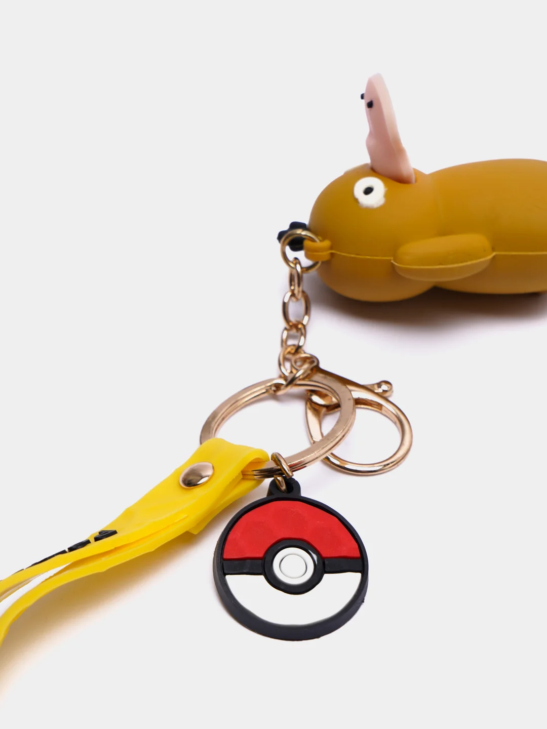 Хаки брелок герои Пикачу Pikachu