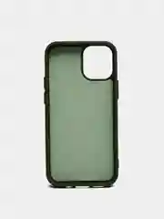 Лесной зеленый чехол Apple iPhone 12 mini (5.4") silicone case силиконовый с закрытым низом бархат внутри
