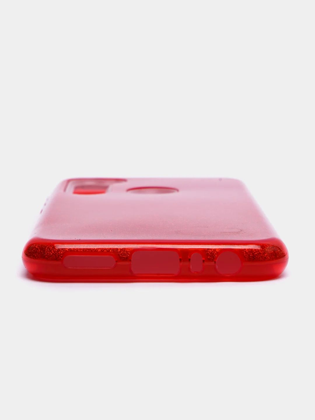 Красный чехол SC097 БЛЕСТКИ для Xiaomi Redmi Note 8