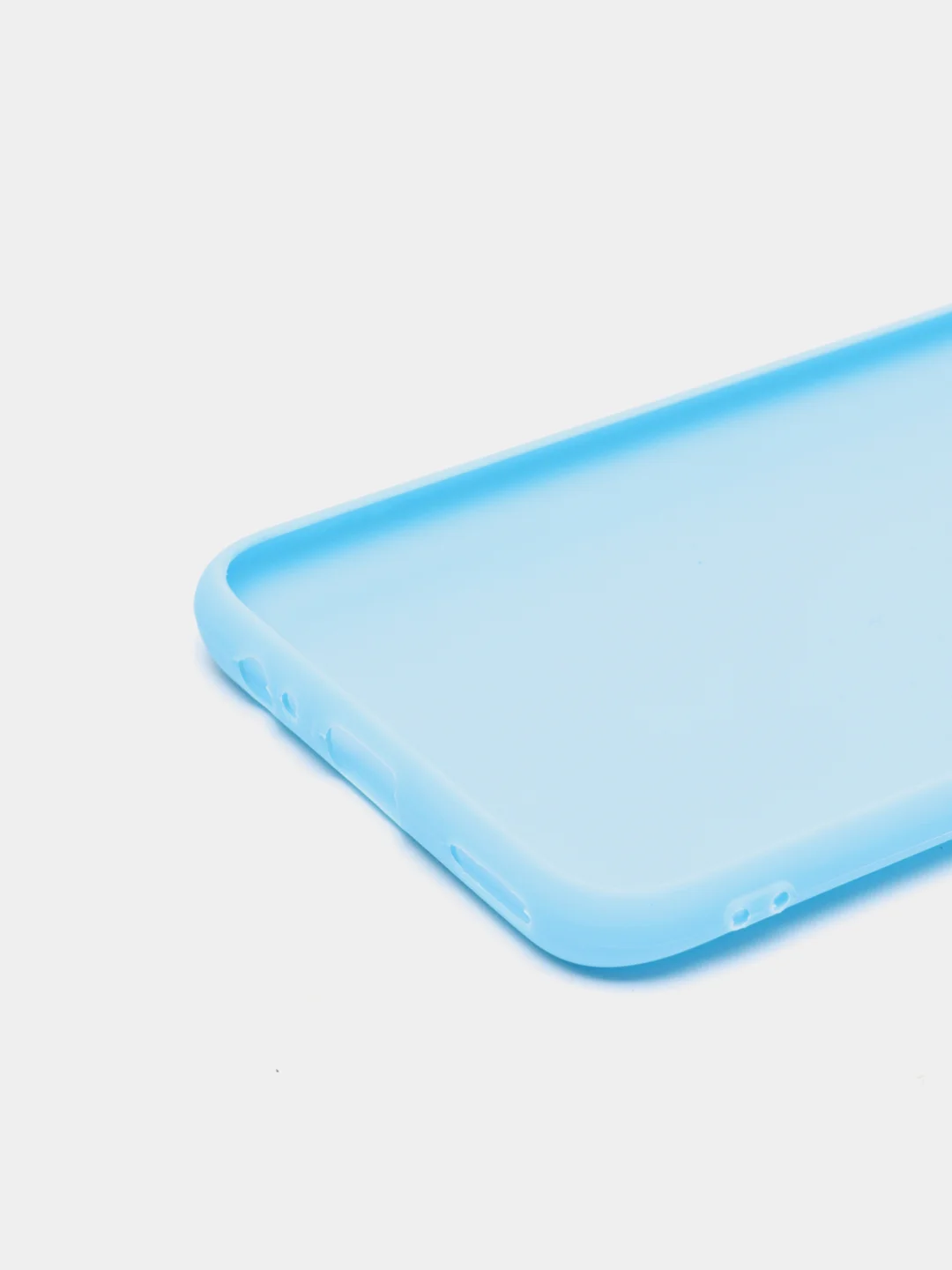 Голубой чехол Huawei P Smart Z, Honor 9X, Honor 9X, силиконовый, цветной, матовый