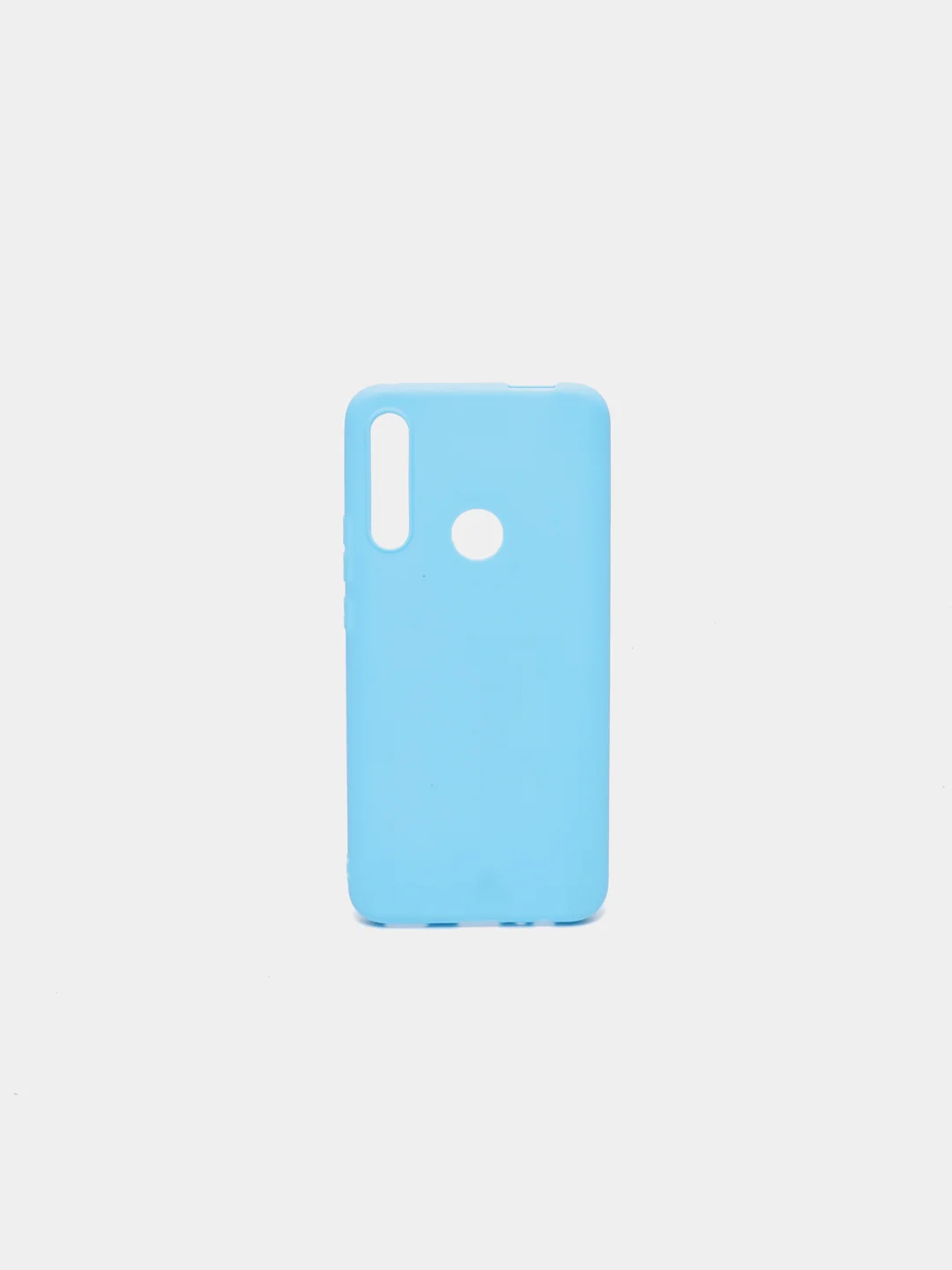Голубой чехол Huawei P Smart Z, Honor 9X, Honor 9X, силиконовый, цветной, матовый