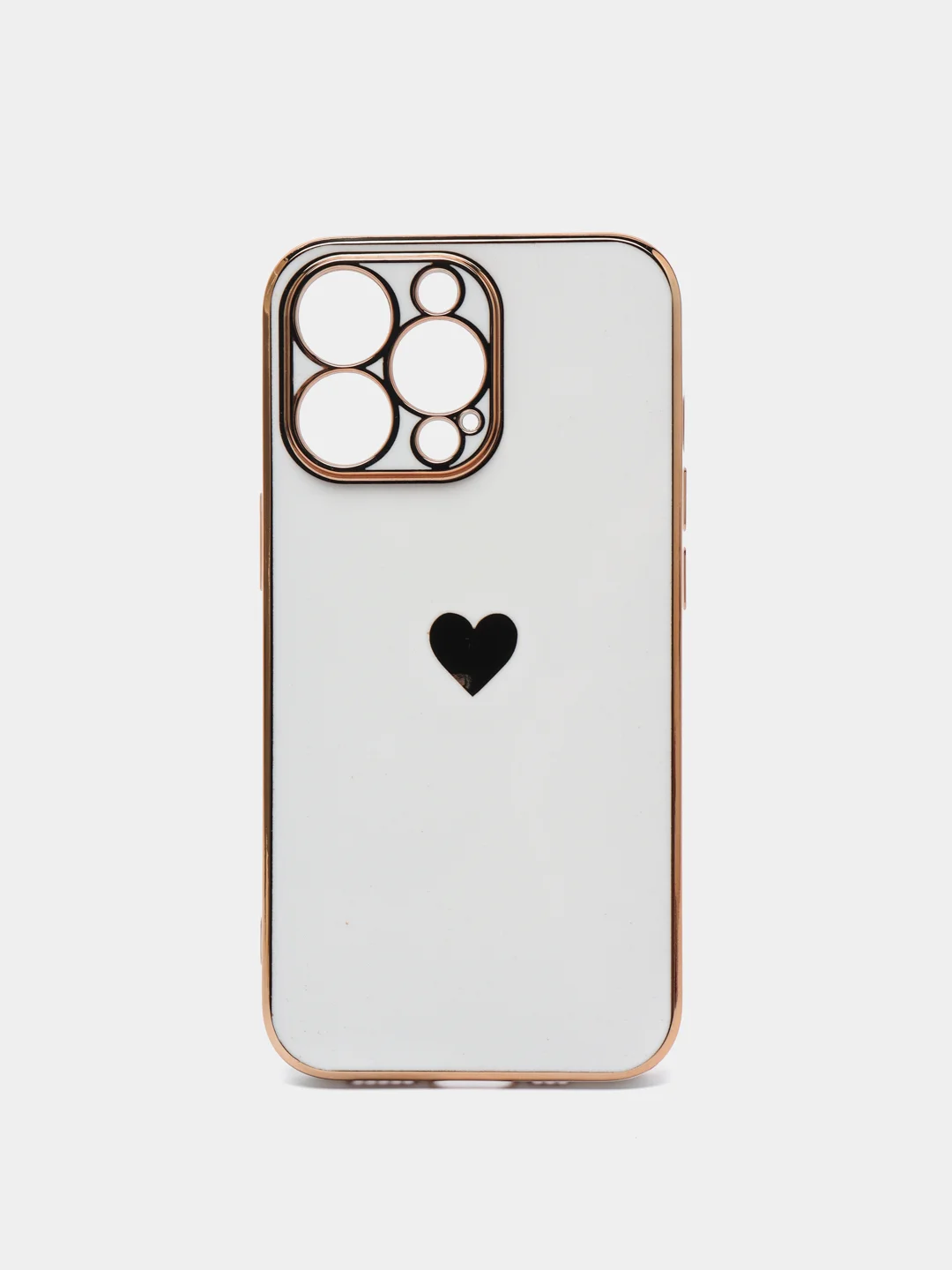 Белый чехол силиконовый для iPhone