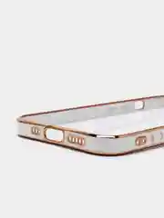Белый чехол силиконовый для iPhone