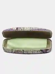 Фиолетовый футляр-хлопушка для очков