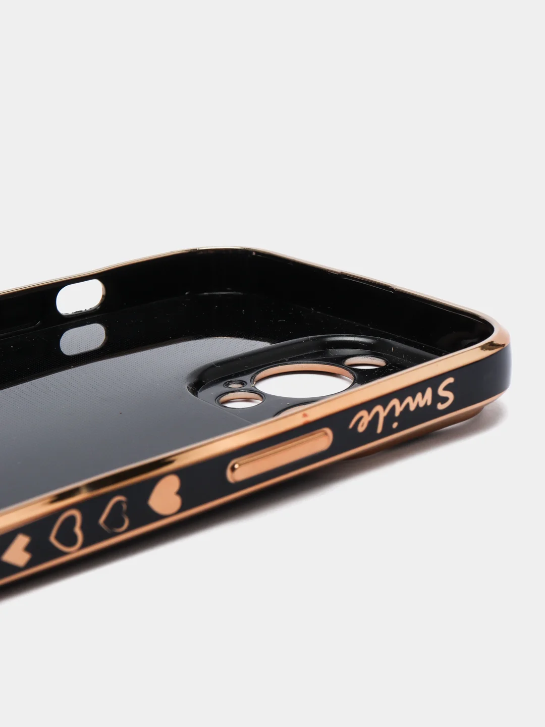 Черный чехол силиконовый для iPhone