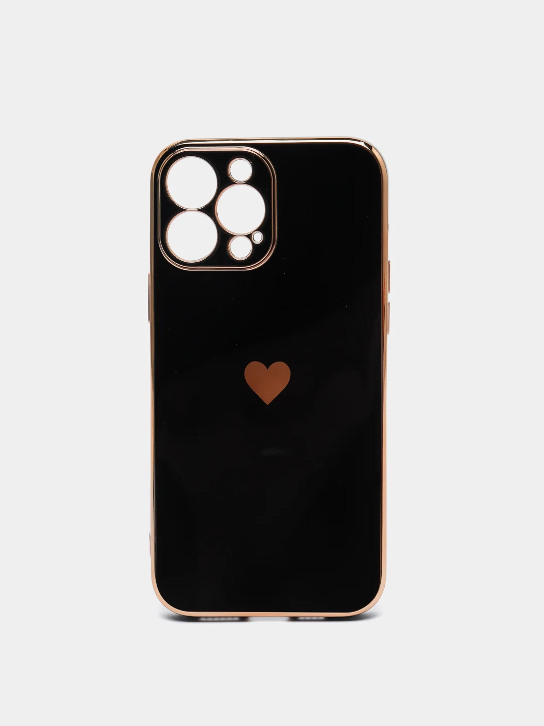 Черный чехол силиконовый для iPhone