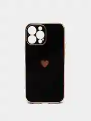 Черный чехол силиконовый для iPhone