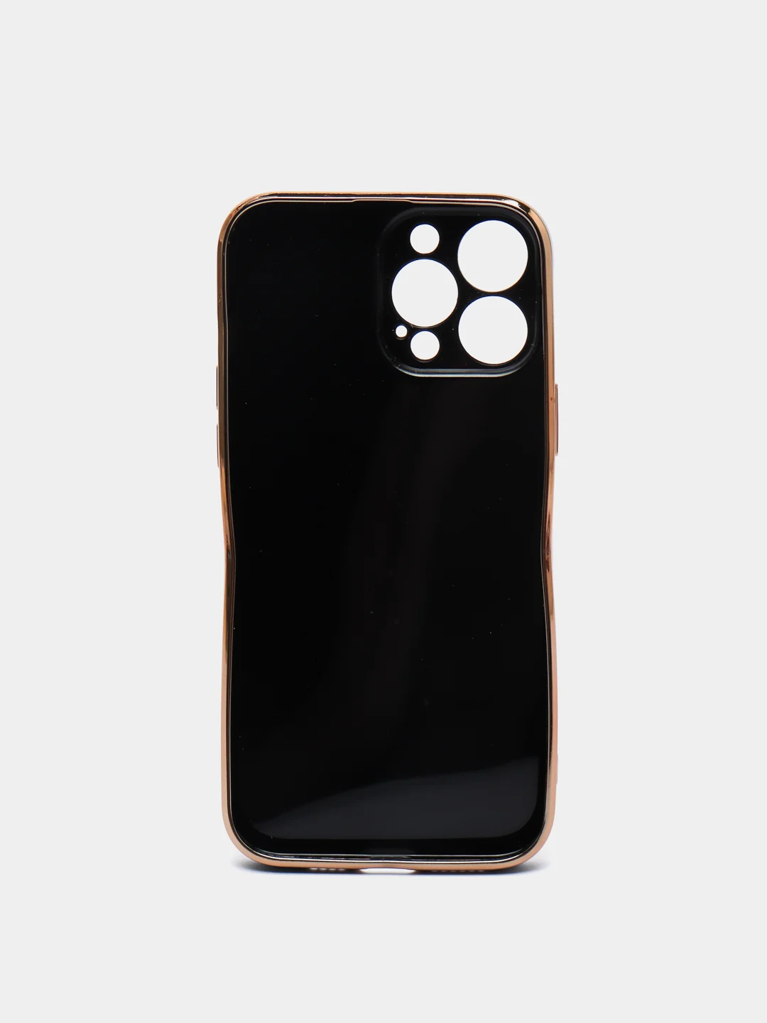 Черный чехол силиконовый для iPhone