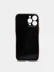 Черный чехол силиконовый для iPhone