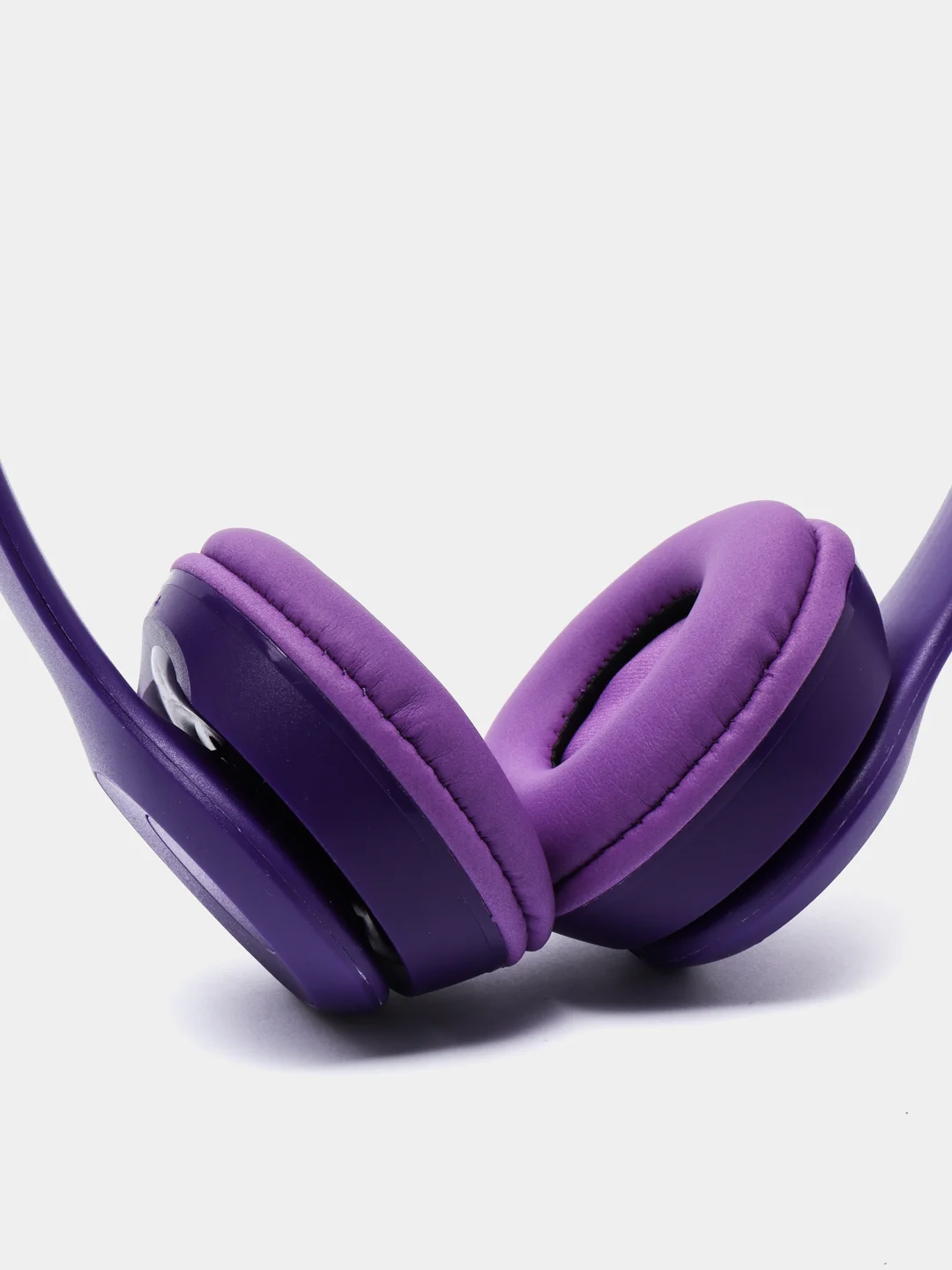 Фиолетовый беспроводные детские Bluetooth-наушники P47M, со светящимися кошачьими ушками