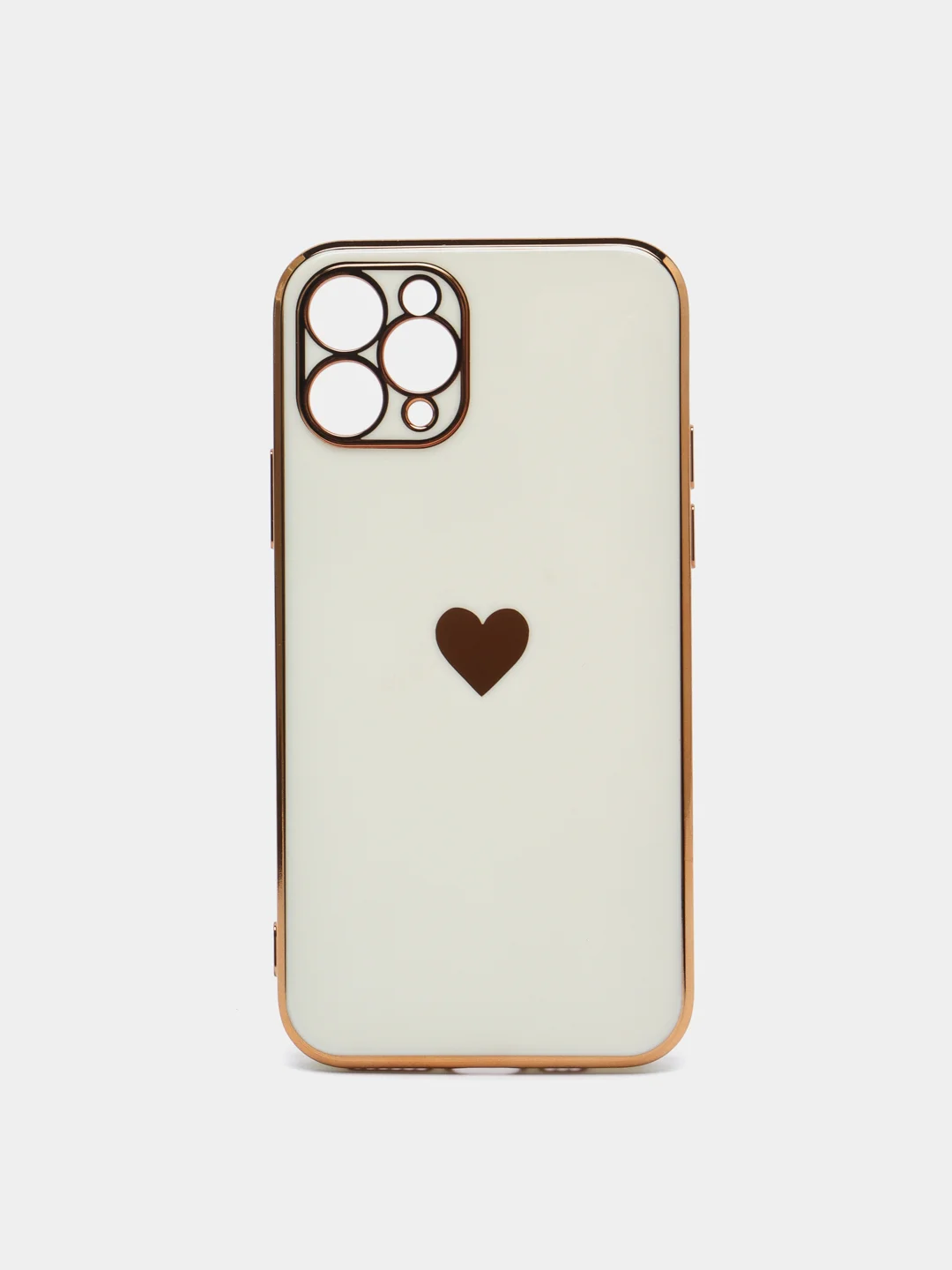 Молочный чехол силиконовый для iPhone