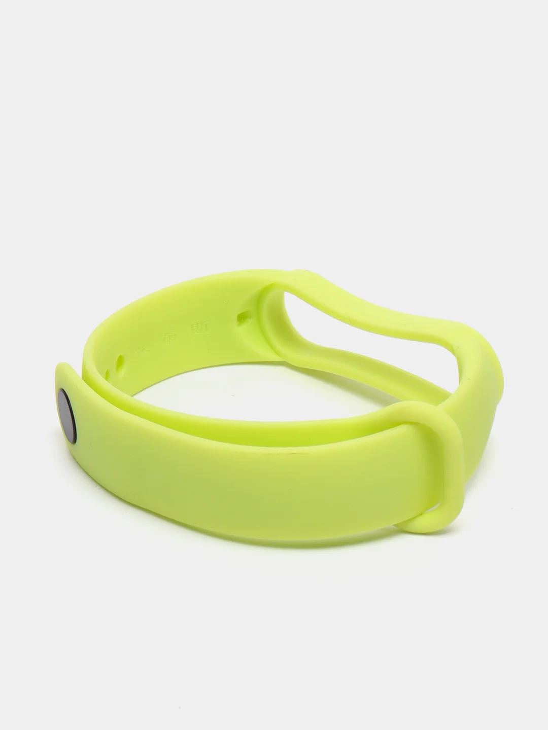 Лайм силиконовый ремешок для Xiaomi Mi Band 5 и Mi Band 6