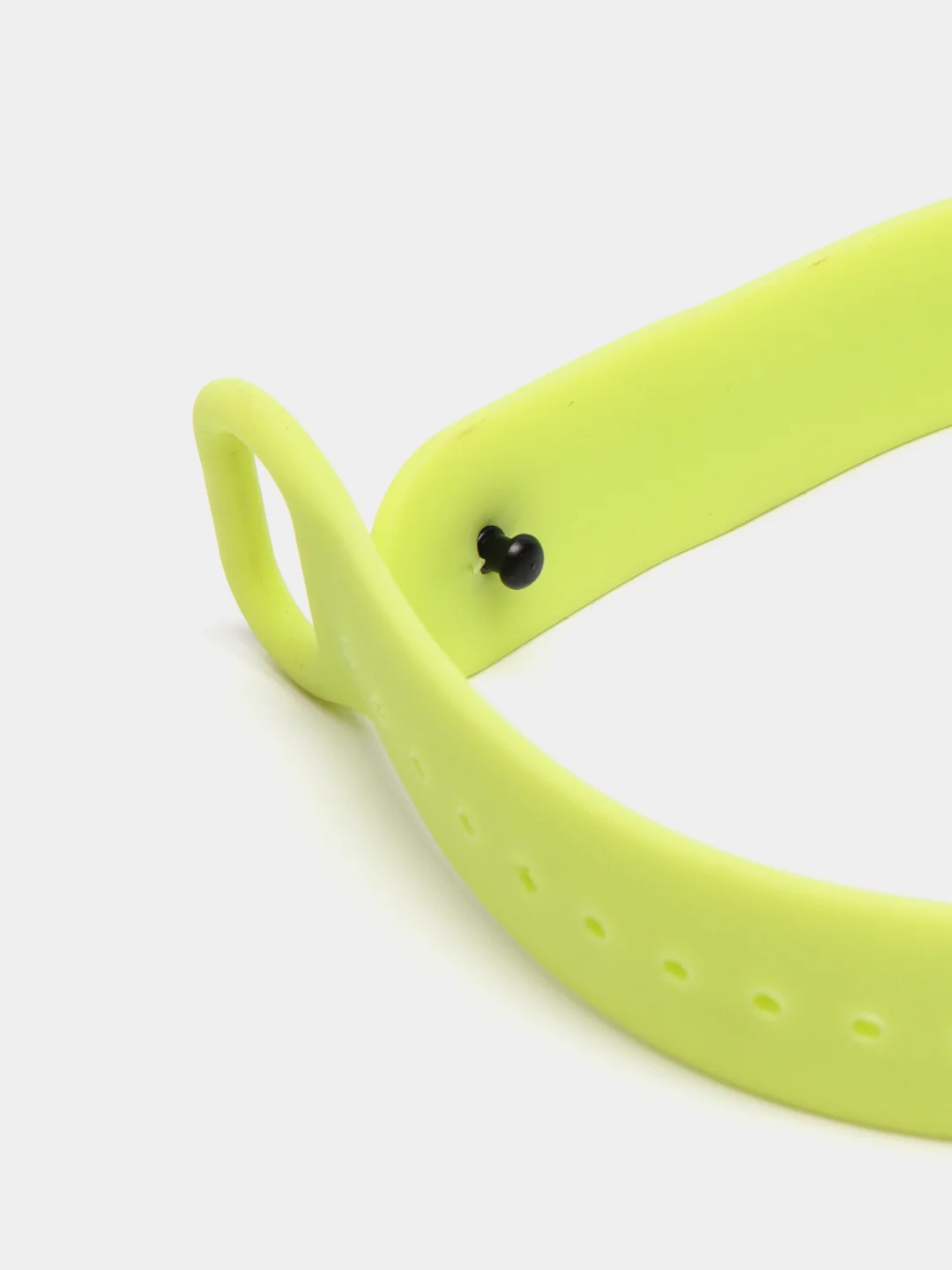 Лайм силиконовый ремешок для Xiaomi Mi Band 5 и Mi Band 6