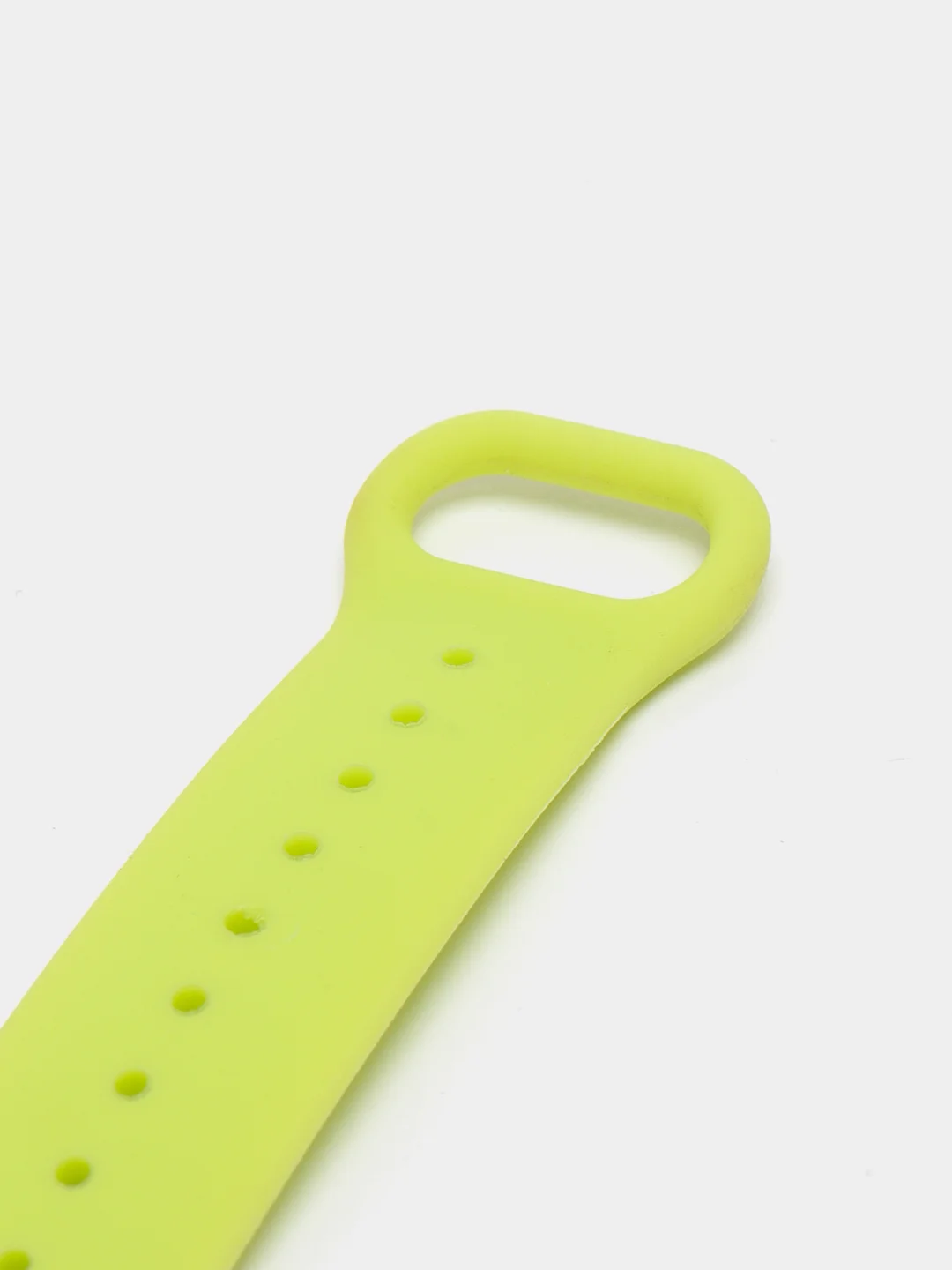 Лайм силиконовый ремешок для Xiaomi Mi Band 5 и Mi Band 6