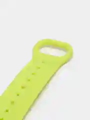 Лайм силиконовый ремешок для Xiaomi Mi Band 5 и Mi Band 6